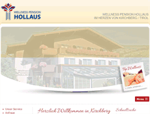 Tablet Screenshot of hollaus-kirchberg.com